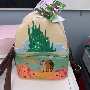 Loungefly wizard of Oz Emerald city mini backpack Limited edition